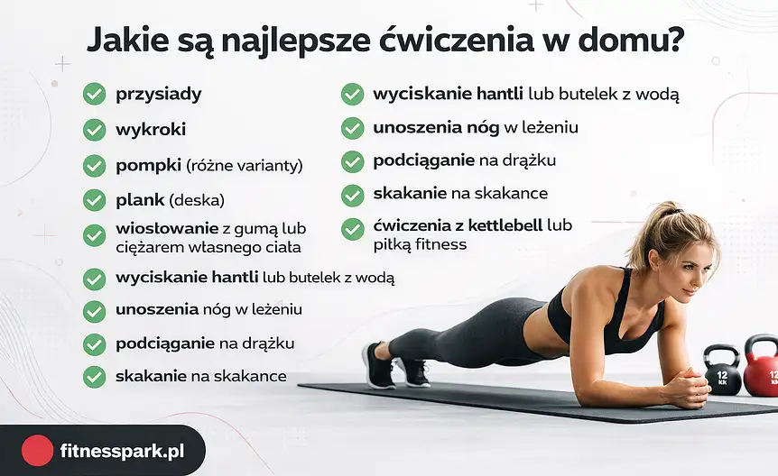 Najlepsze cwiczenia w domu
