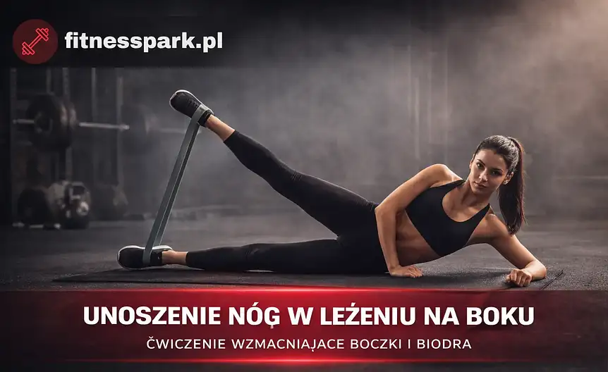 Unoszenie nog w lezeniu na boku